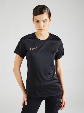 NIKE Functioneel shirt 'Academy23' in Zwart: voorkant