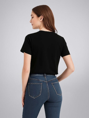 LEAFLETIC Shirt 'Leafletic Women’s Short Sleeve T-Shirt'‌‌‌‌ in Schwarz