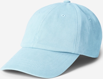 Casquette Polo Ralph Lauren en bleu : devant