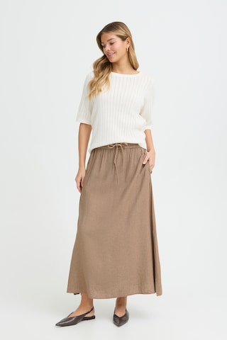 Fransa Rok 'FRJett' in Beige