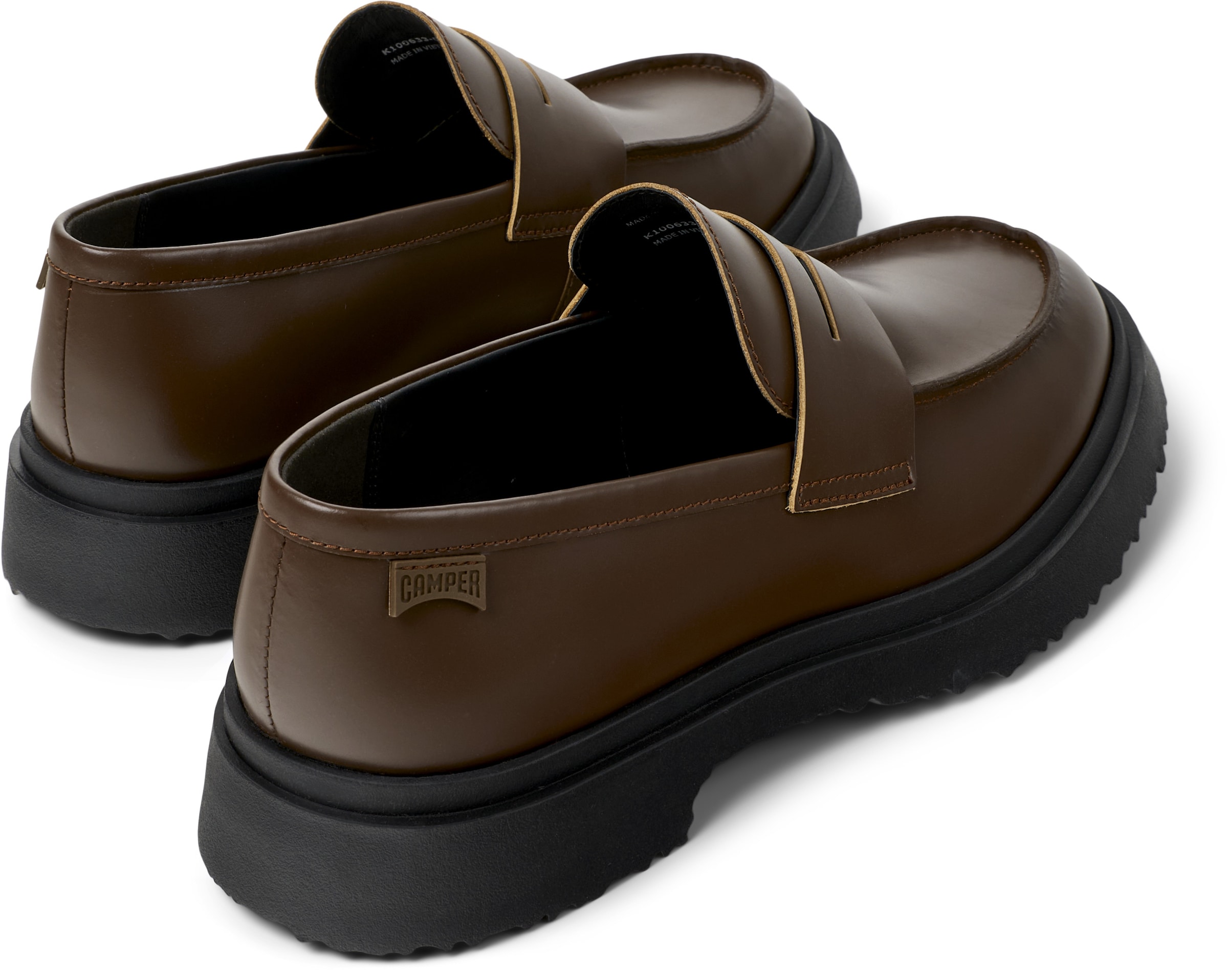 Mocassin 'Walden Twins' CAMPER en marron