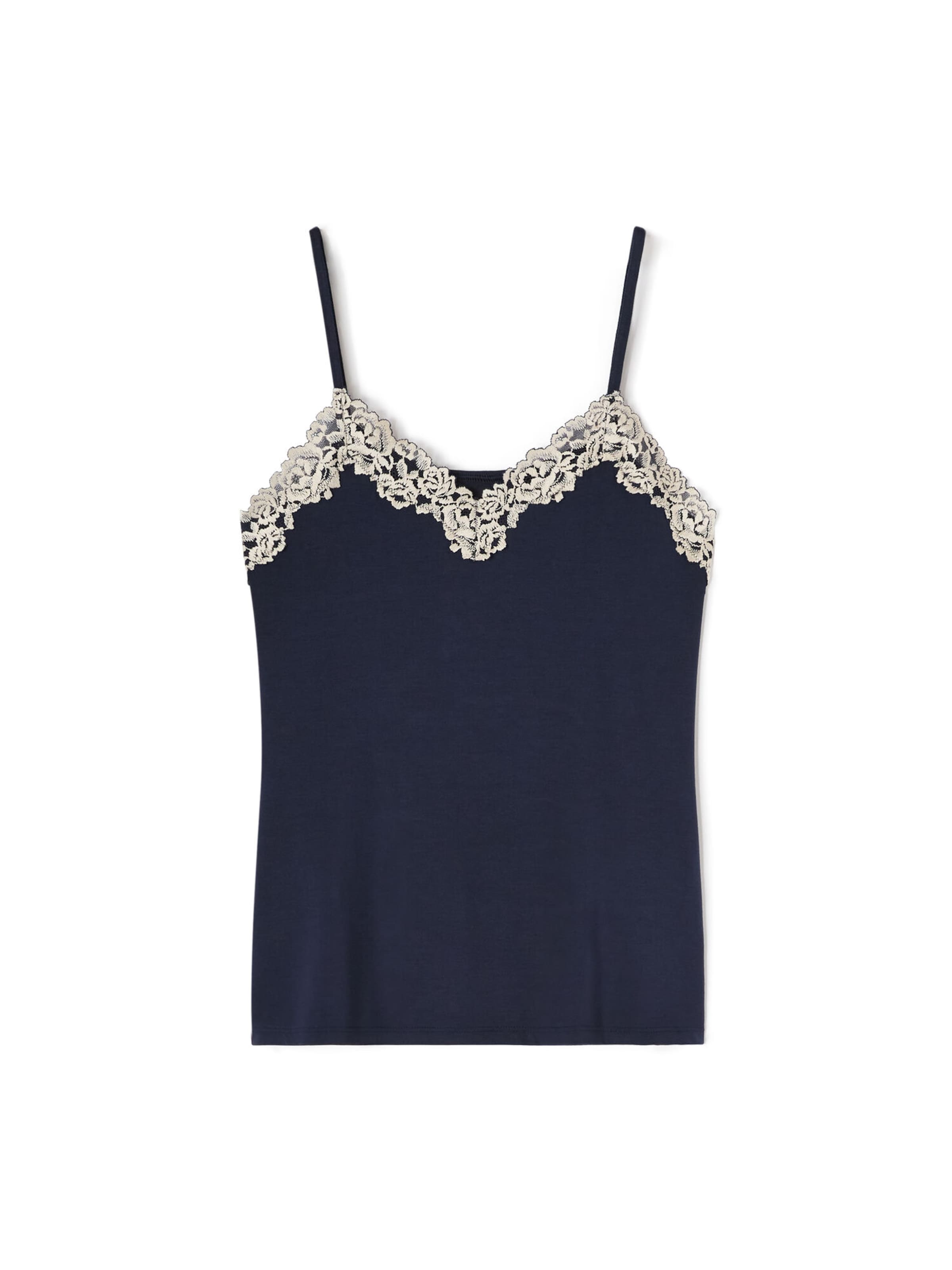 INTIMISSIMI Top 'PRETTY FLOWERS' in Blue: front