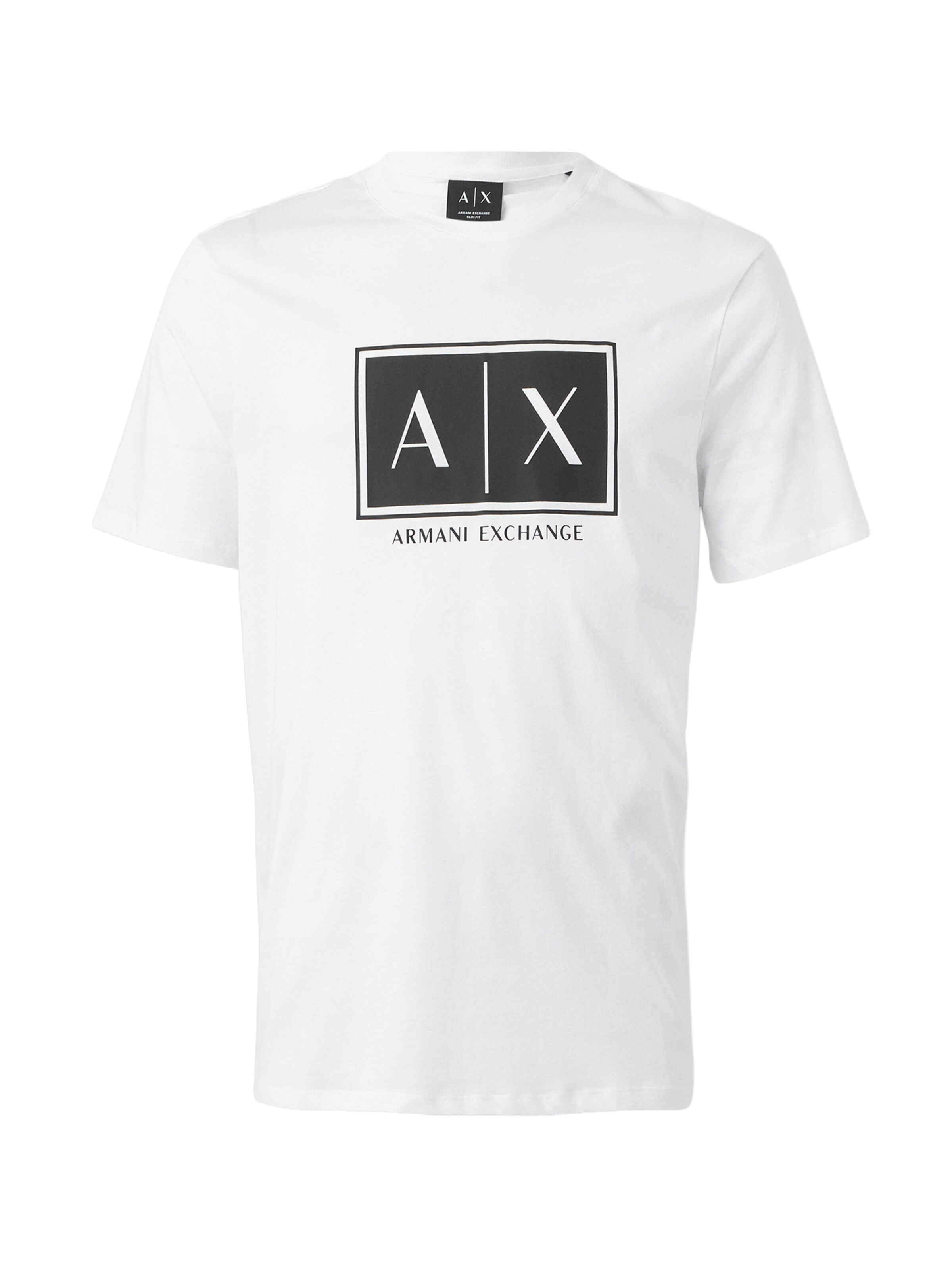 ARMANI EXCHANGE Shirt in White: front