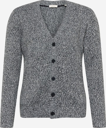 ESPRIT Knit Cardigan in Grey: front