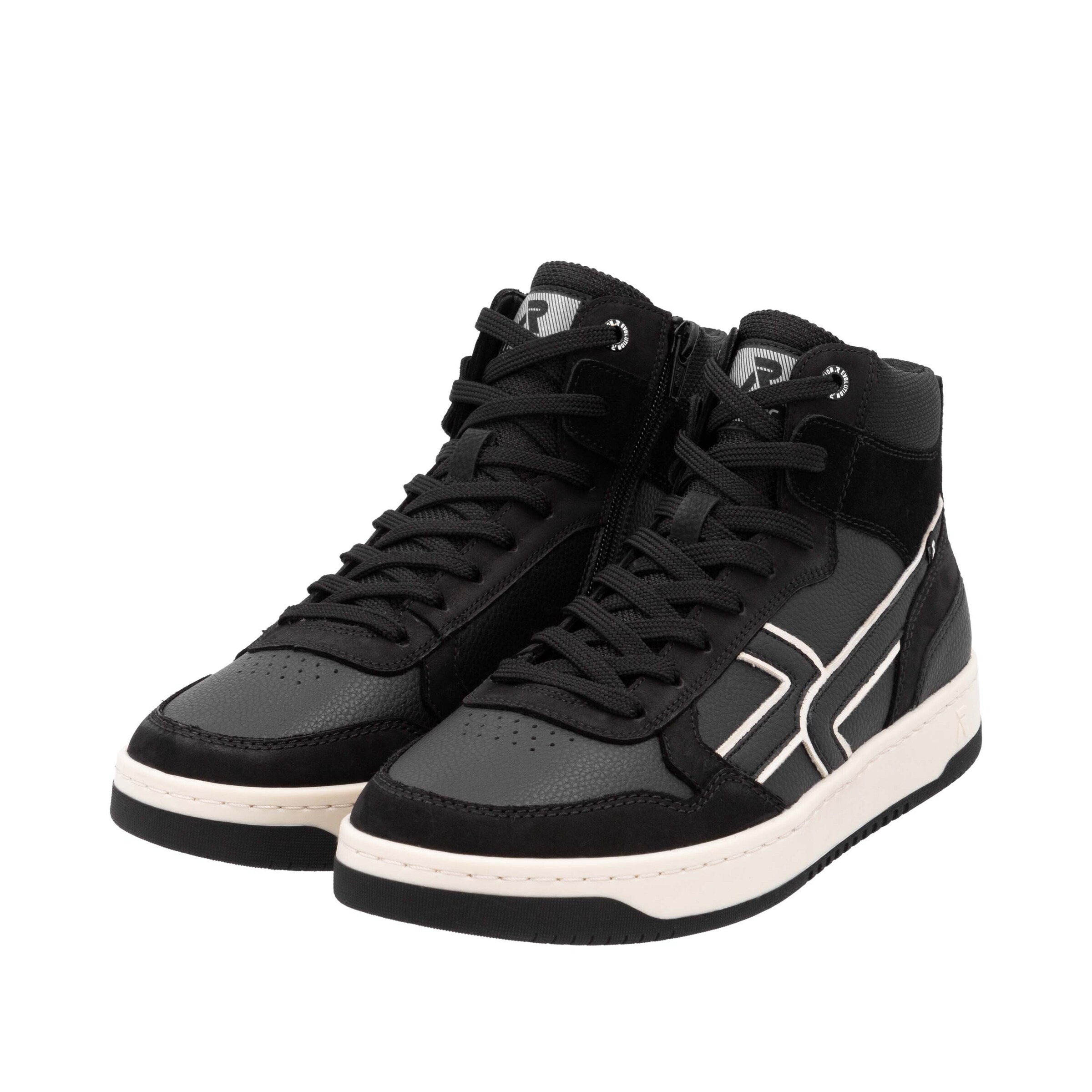 Baskets hautes 'U1970' Rieker Sport en noir