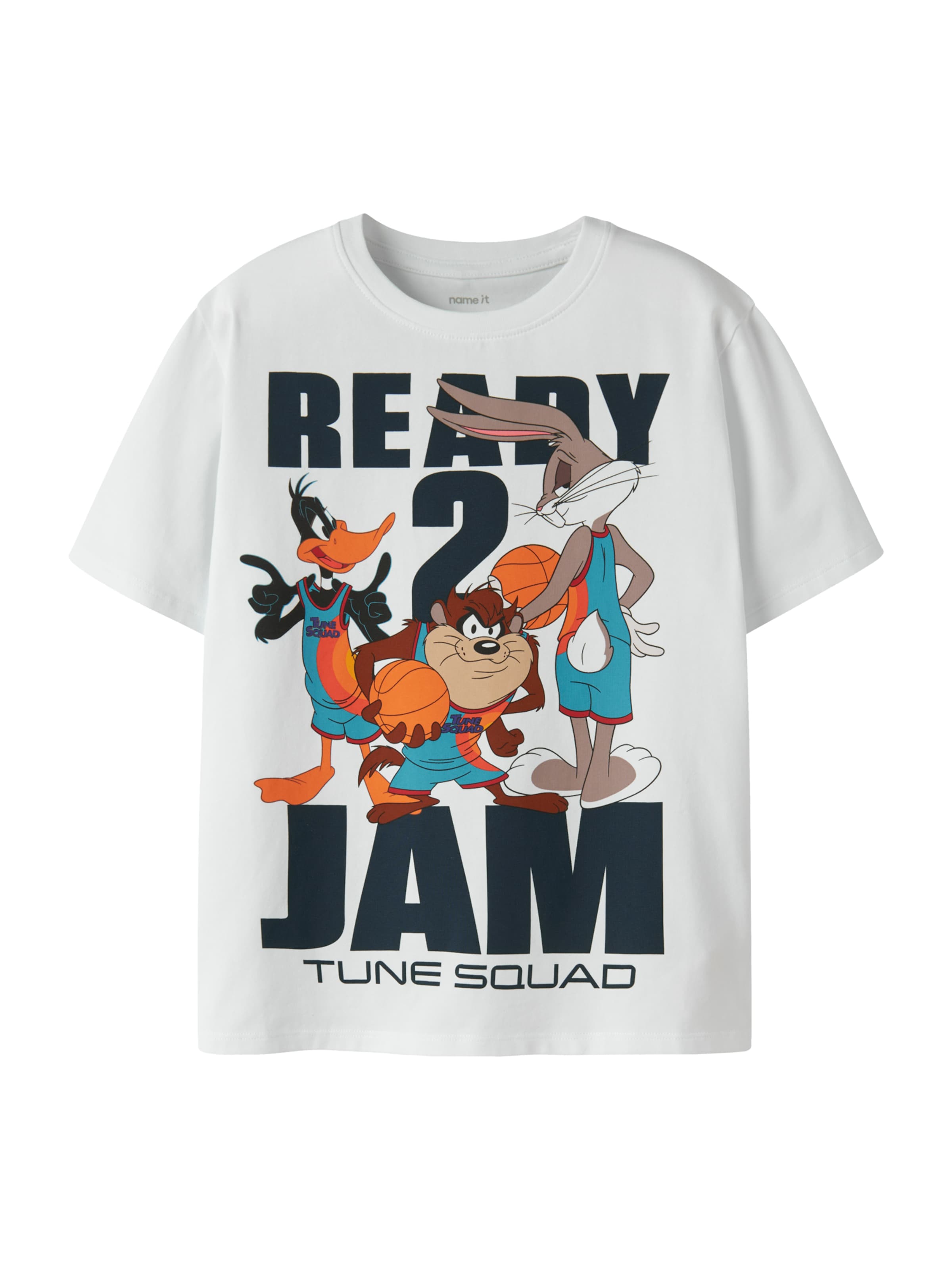 NAME IT Tričko 'NKMFLY SPACEJAM' - Biela: predná strana