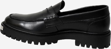 Yoxeone - Mocasines 'LOAFER CORE' en negro: frente