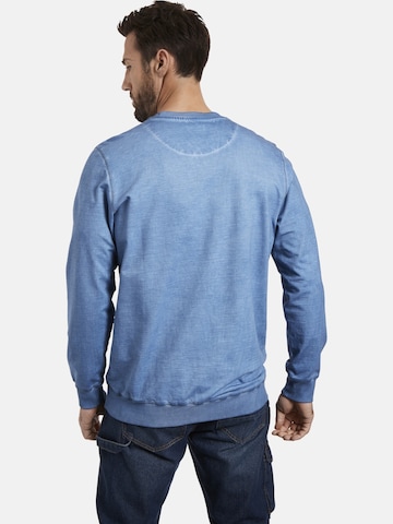 Sweat-shirt 'Nandrad' Jan Vanderstorm en bleu