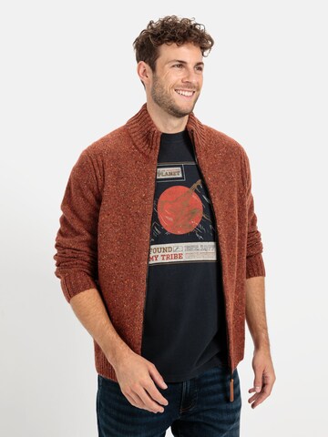 CAMEL ACTIVE Strickjacke in Rot: Vorderseite