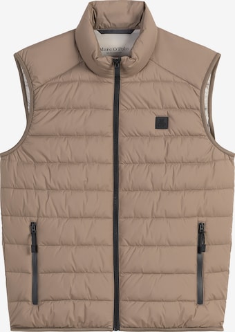 Marc O'Polo Weste in Braun: Vorderseite
