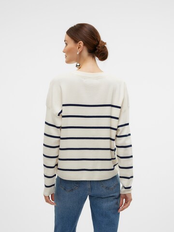 Pull-over 'VMMARIA BONJOUR' VERO MODA en blanc