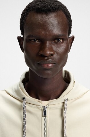 BOSS Zip-Up Hoodie ' C-Spence ' in White