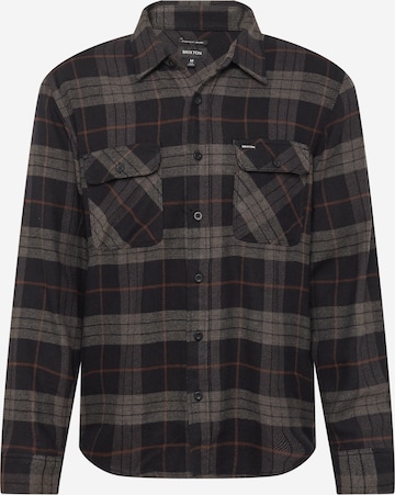 Brixton Button Up Shirt 'BOWERY' in Black: front