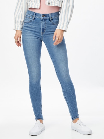 LEVI'S ® Skinny Jeans '720™ High Rise Super Skinny' in Blauw: voorkant