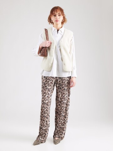 Loosefit Pantalon 'ONLCINDY' ONLY en beige