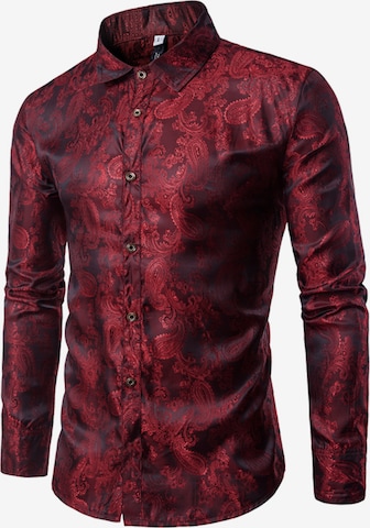 Youthup Hemd in Rot: Vorderseite