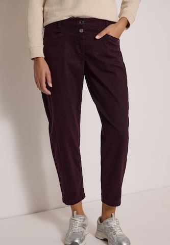 CECIL - Barrel Pantalón en rojo: frente