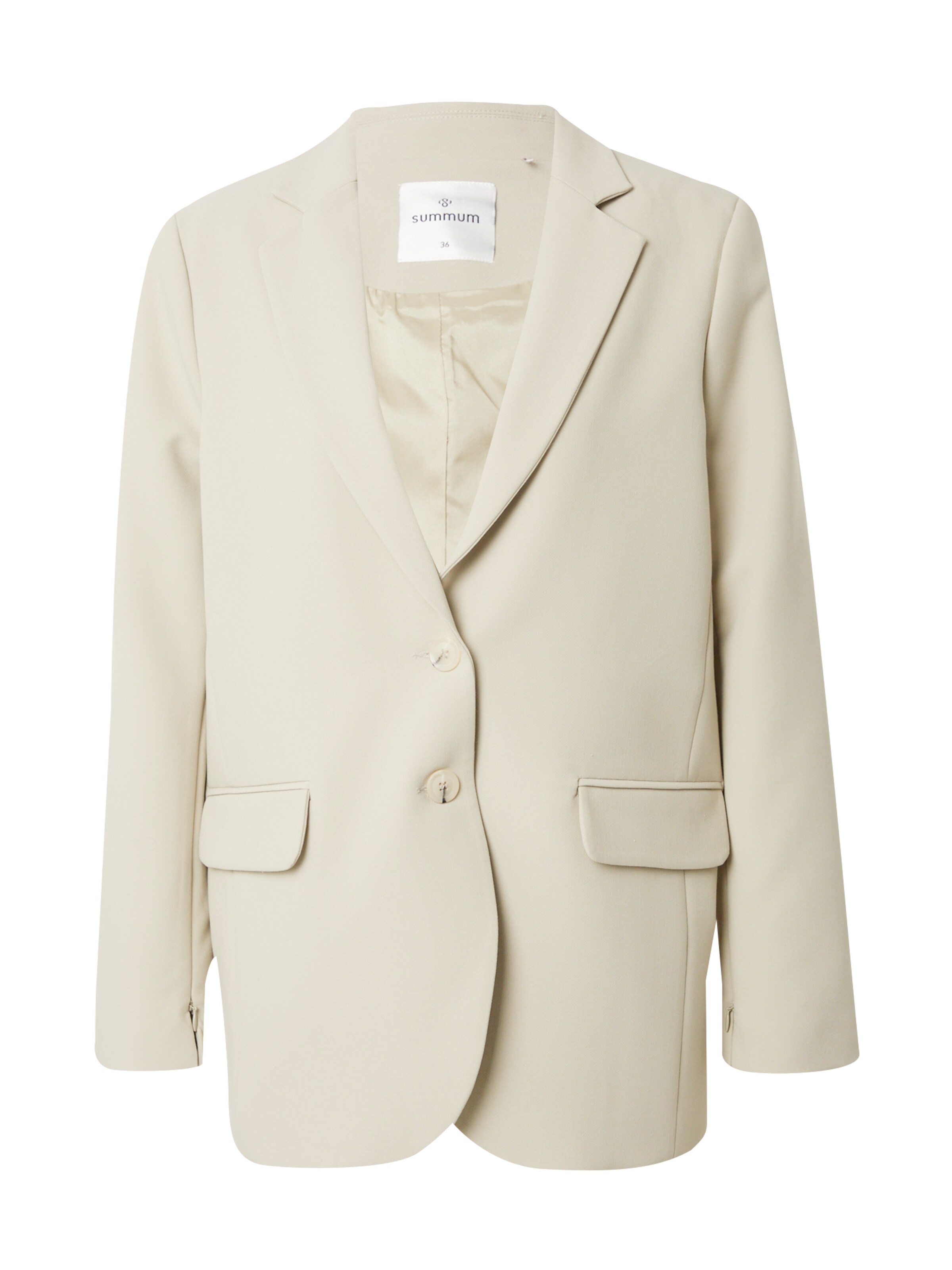 Summum Blazers 'Foam' in Beige: voorkant