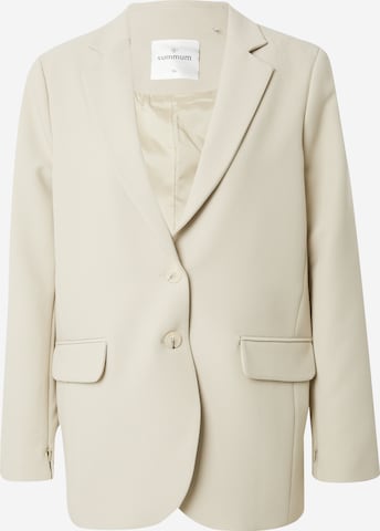 Summum Blazer 'Foam' in Beige: front