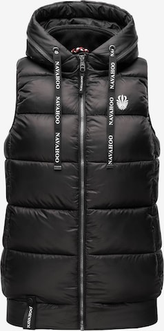 NAVAHOO Bodywarmer 'Kassidy' in Zwart: voorkant