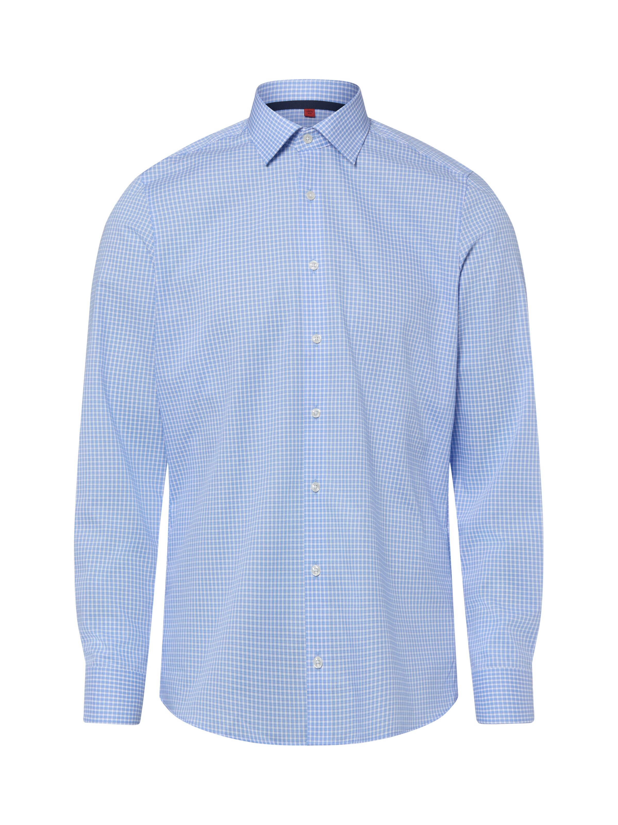 Finshley & Harding Slim Fit Hemd in Blau: Vorderseite