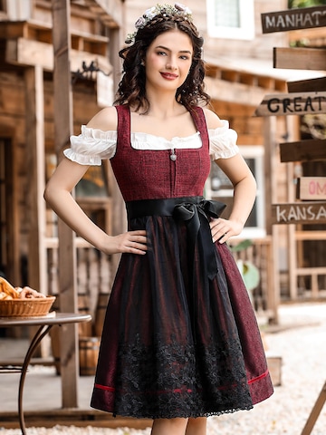 Yesfashion Dirndl in Red