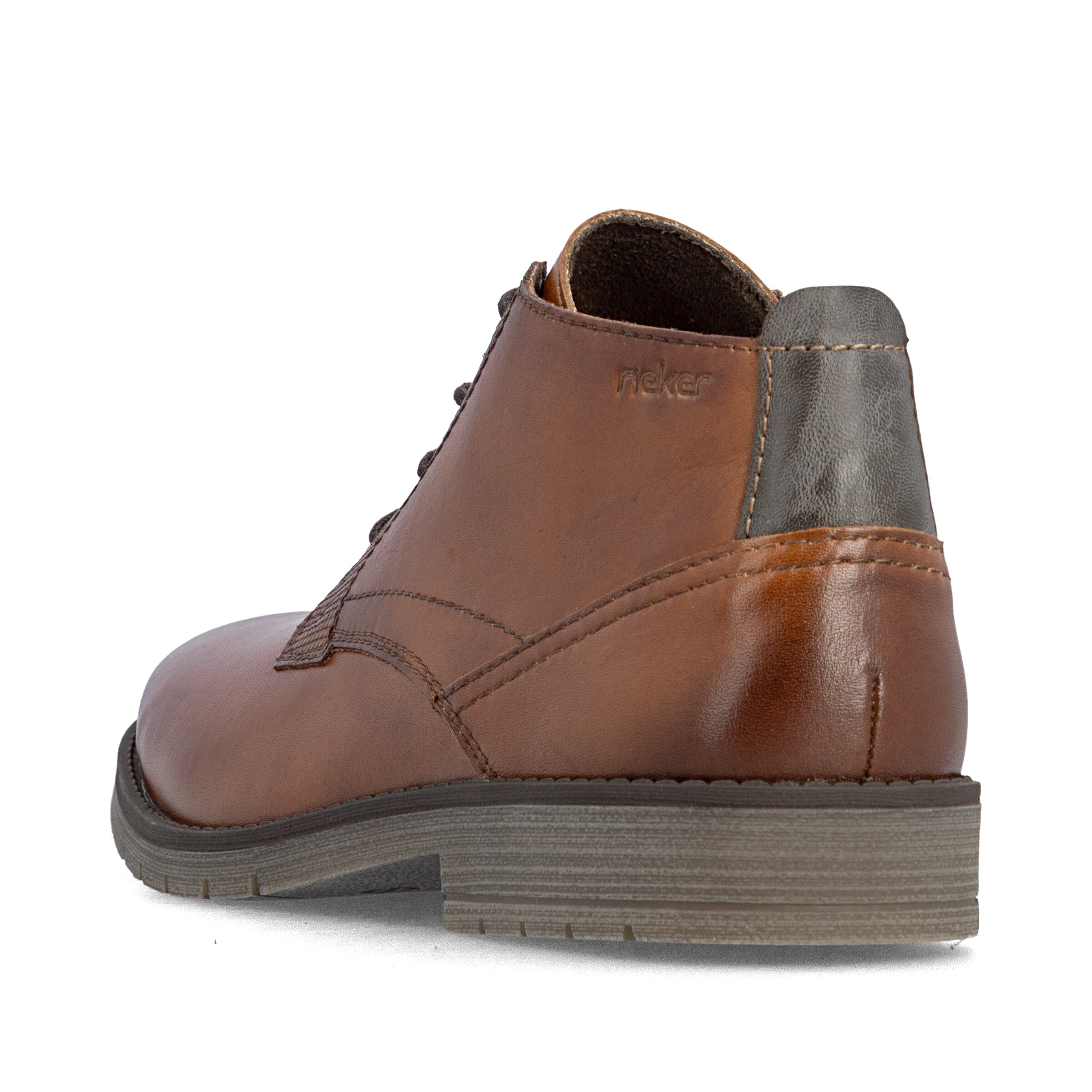Rieker Schnürschuh in Braun
