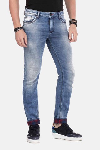 CIPO & BAXX Slimfit Jeans in Blau