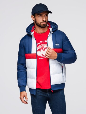 Ombre Winter jacket in Blue