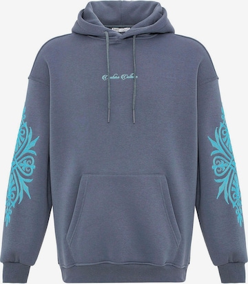 Sweat-shirt Dandalo en bleu : devant
