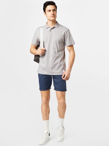 HOLLISTER Poloshirt in Grau