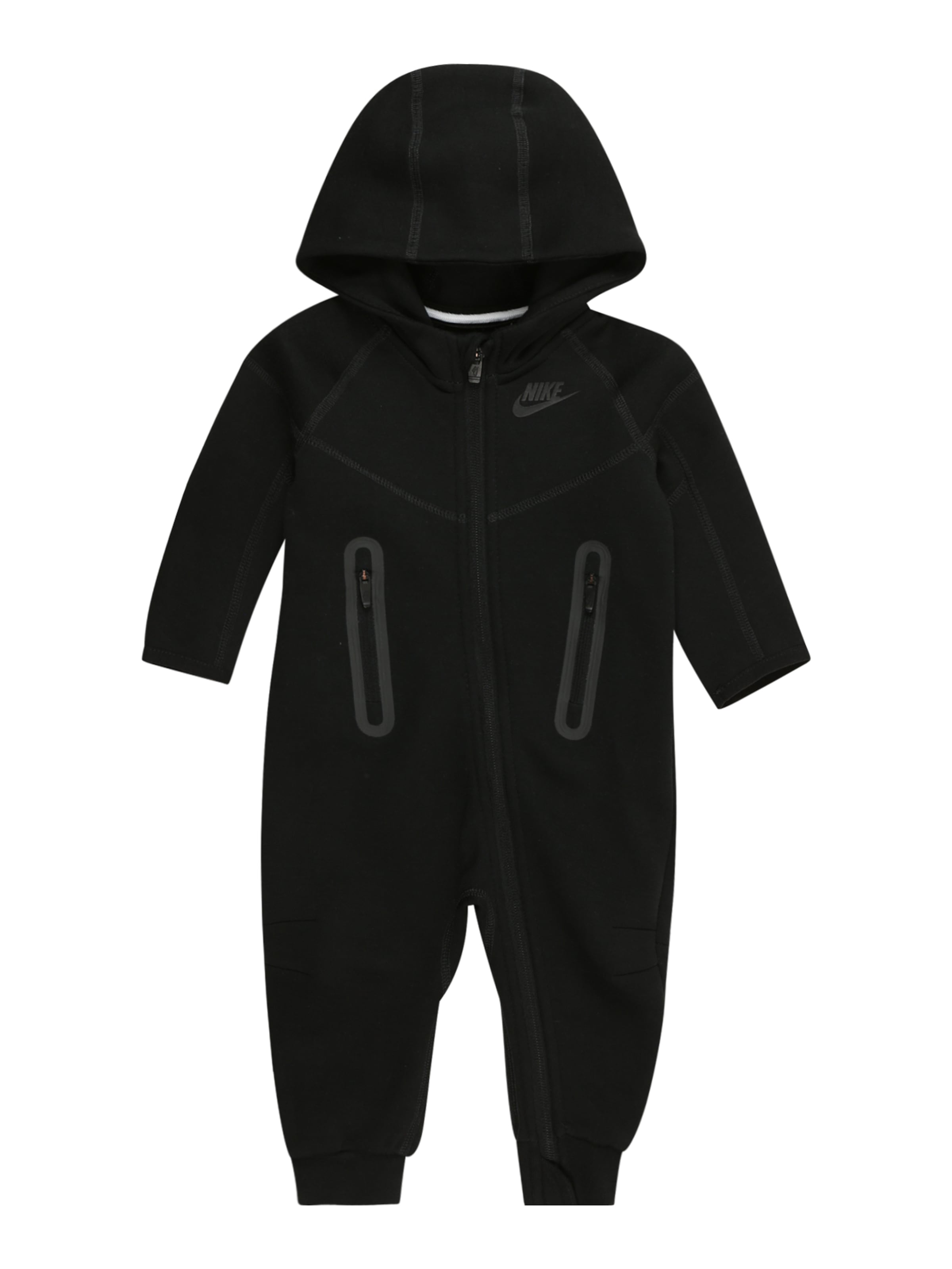 Nike Sportswear - Macacão 'TECH FLEECE' em preto: frente