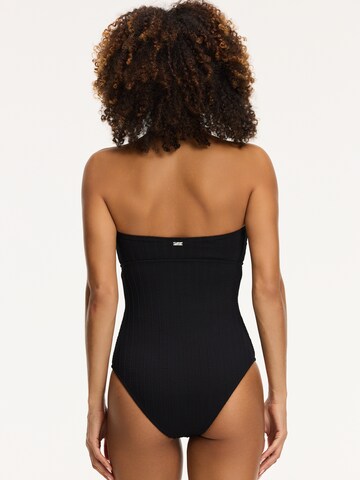 Shiwi Bandeau Swimsuit 'Zia' in Black