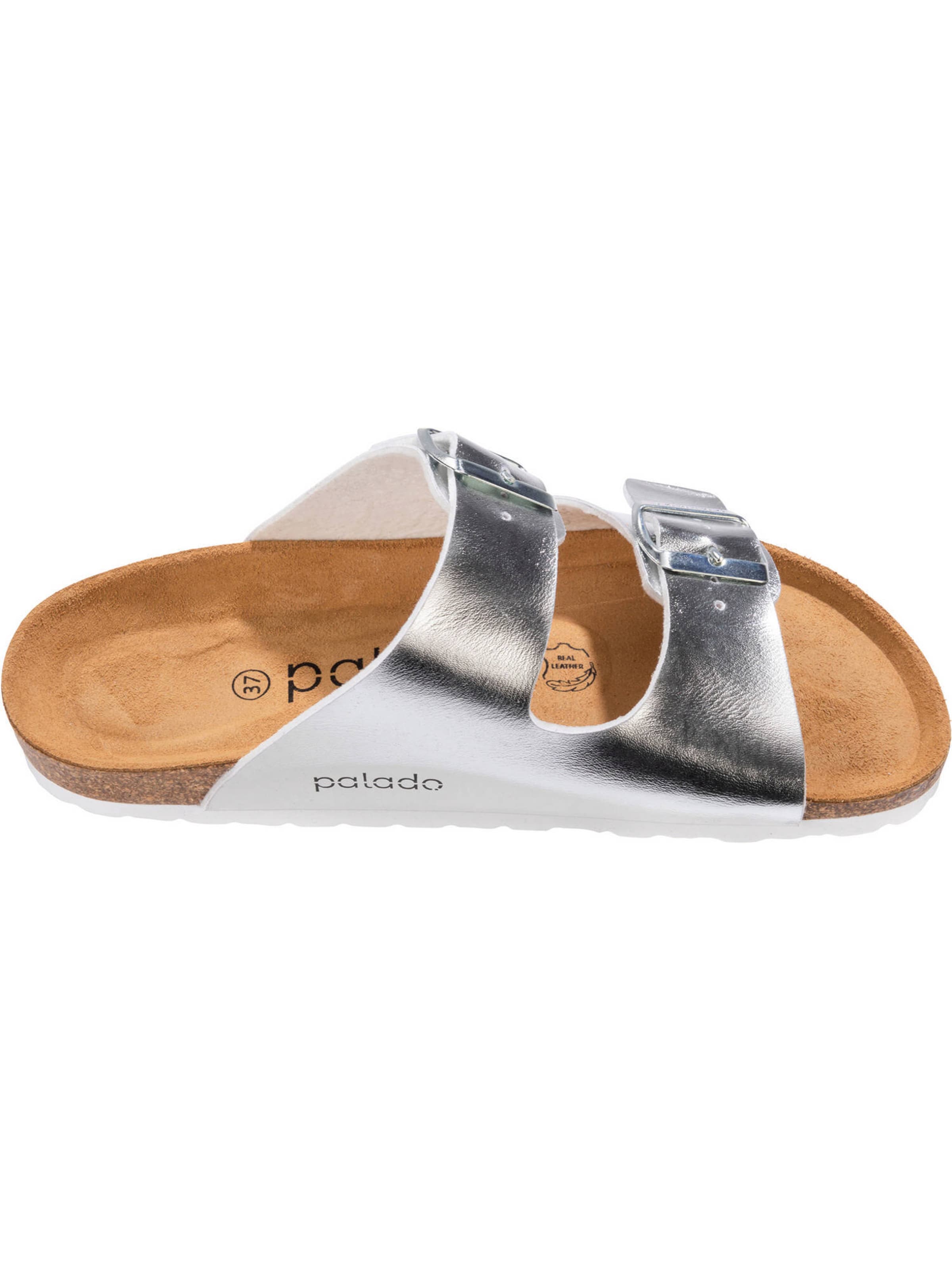 PaladoNatikače s potpeticom 'Korfu PF' - srebro boja