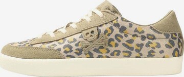 Scalpers Sneakers 'New Gala' in Beige: voorkant