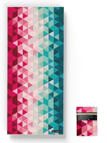 woodsandwaves Beach Towel 'Kaleidoscope' in Mixed colors: front