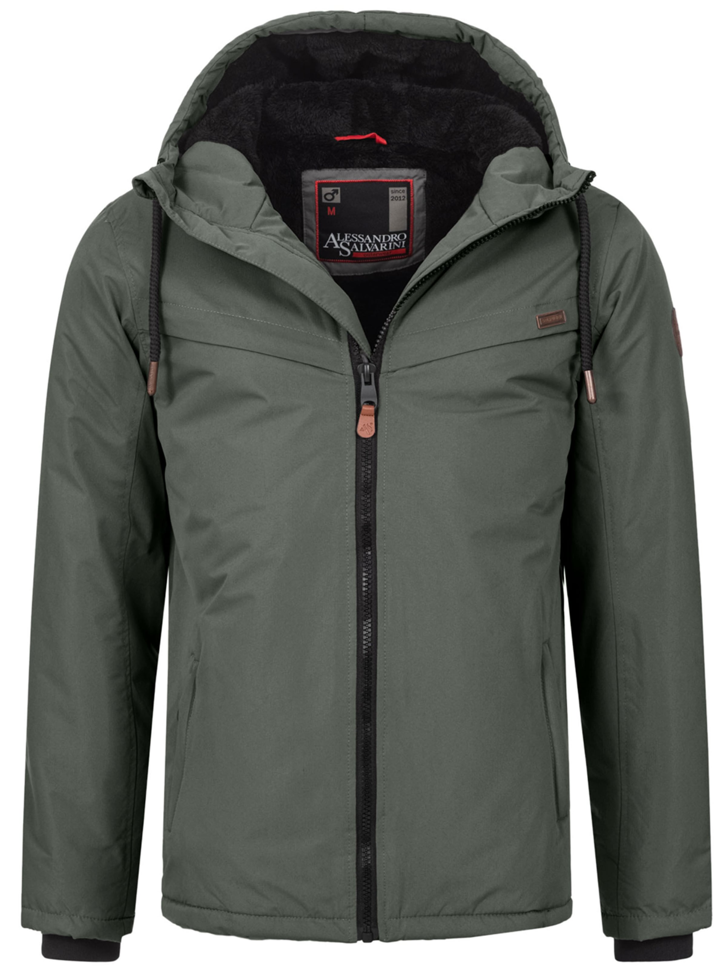 Alessandro Salvarini Winterjas 'AS331  ' in Grijs: voorkant