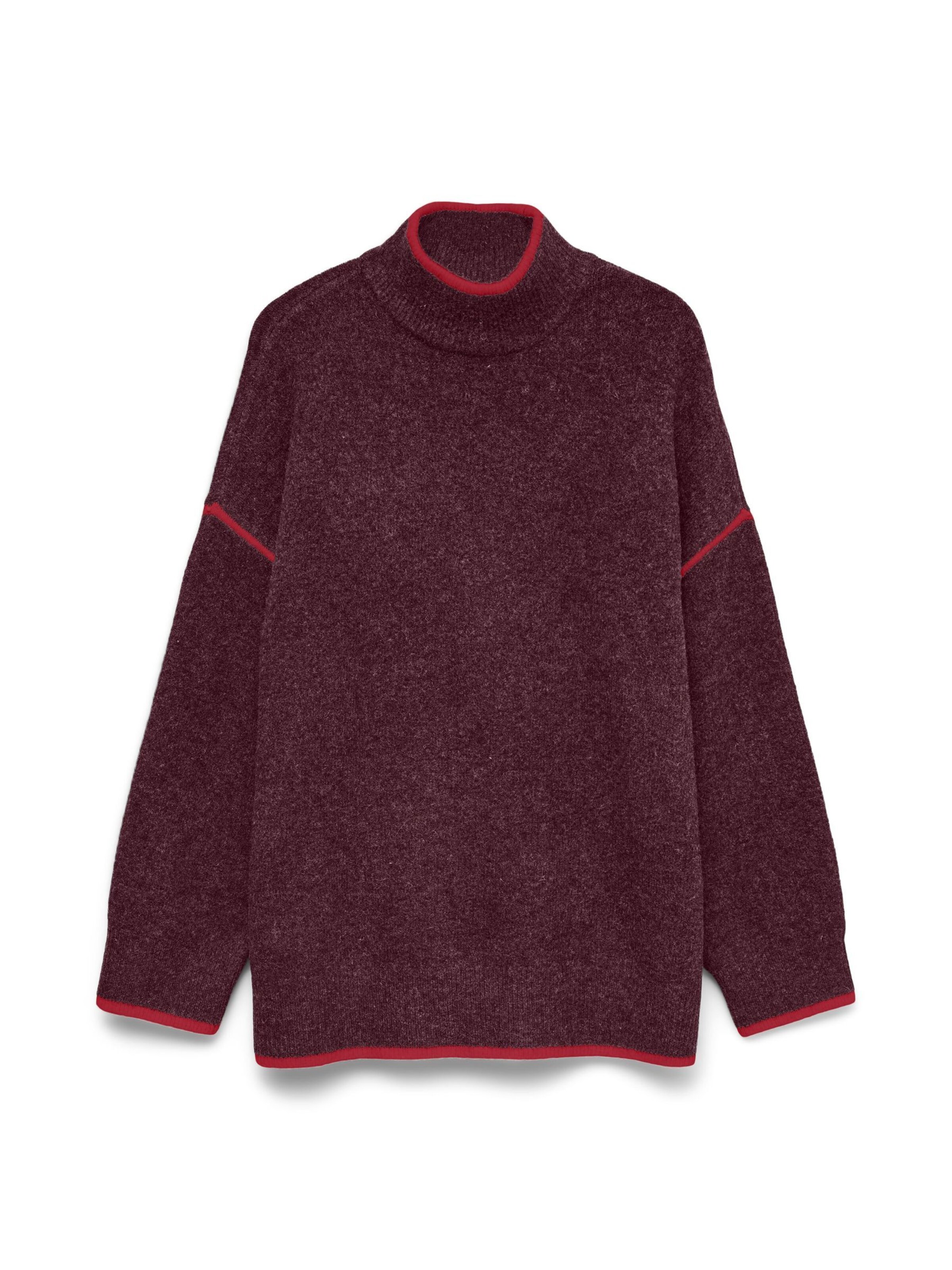 VERO MODA Pullover 'Fan' in Rot: Vorderseite