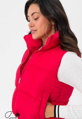 Gilet Jimmy Sanders en rouge