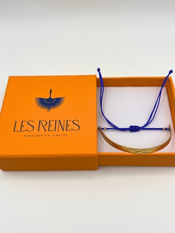 Les Reines Armband 'Nocturne Elegance' i guld