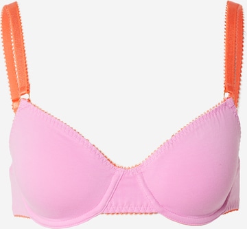 Dora Larsen T-shirt Bra 'MILLIE' in Pink: front