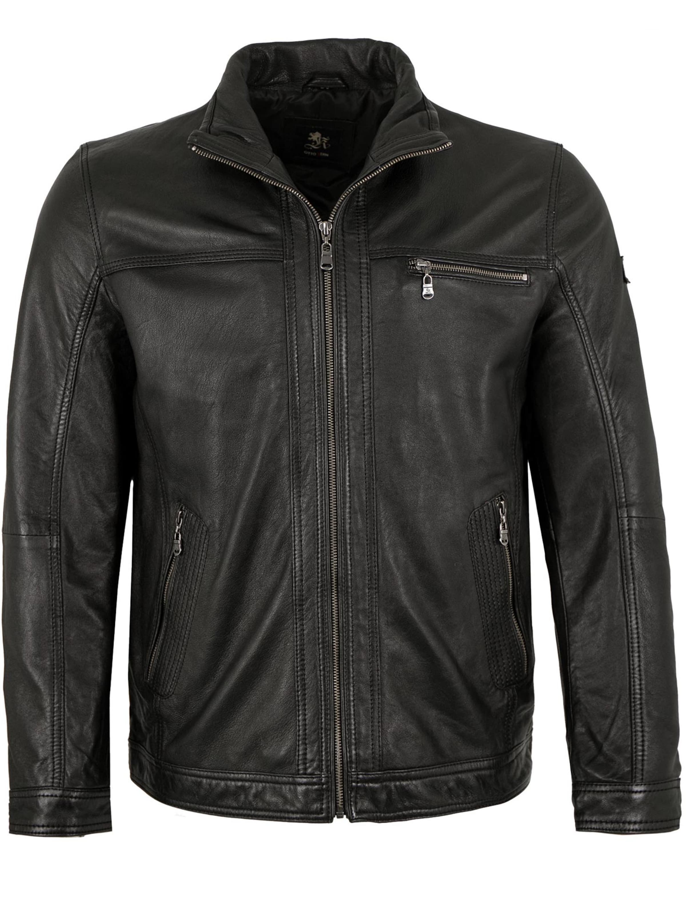 OTTO KERN Tussenjas 'Men-103' in Zwart: voorkant