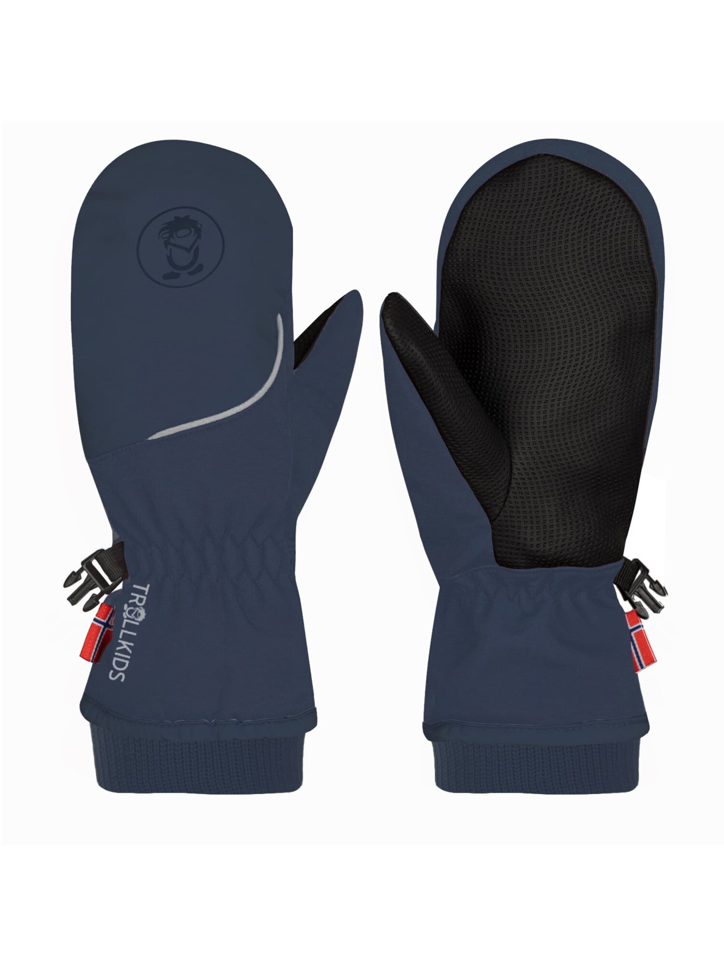 TROLLKIDS Gloves in Blue: front