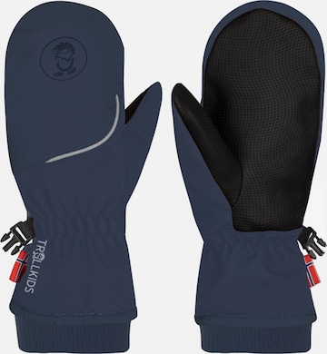 TROLLKIDS Gloves in Blue: front