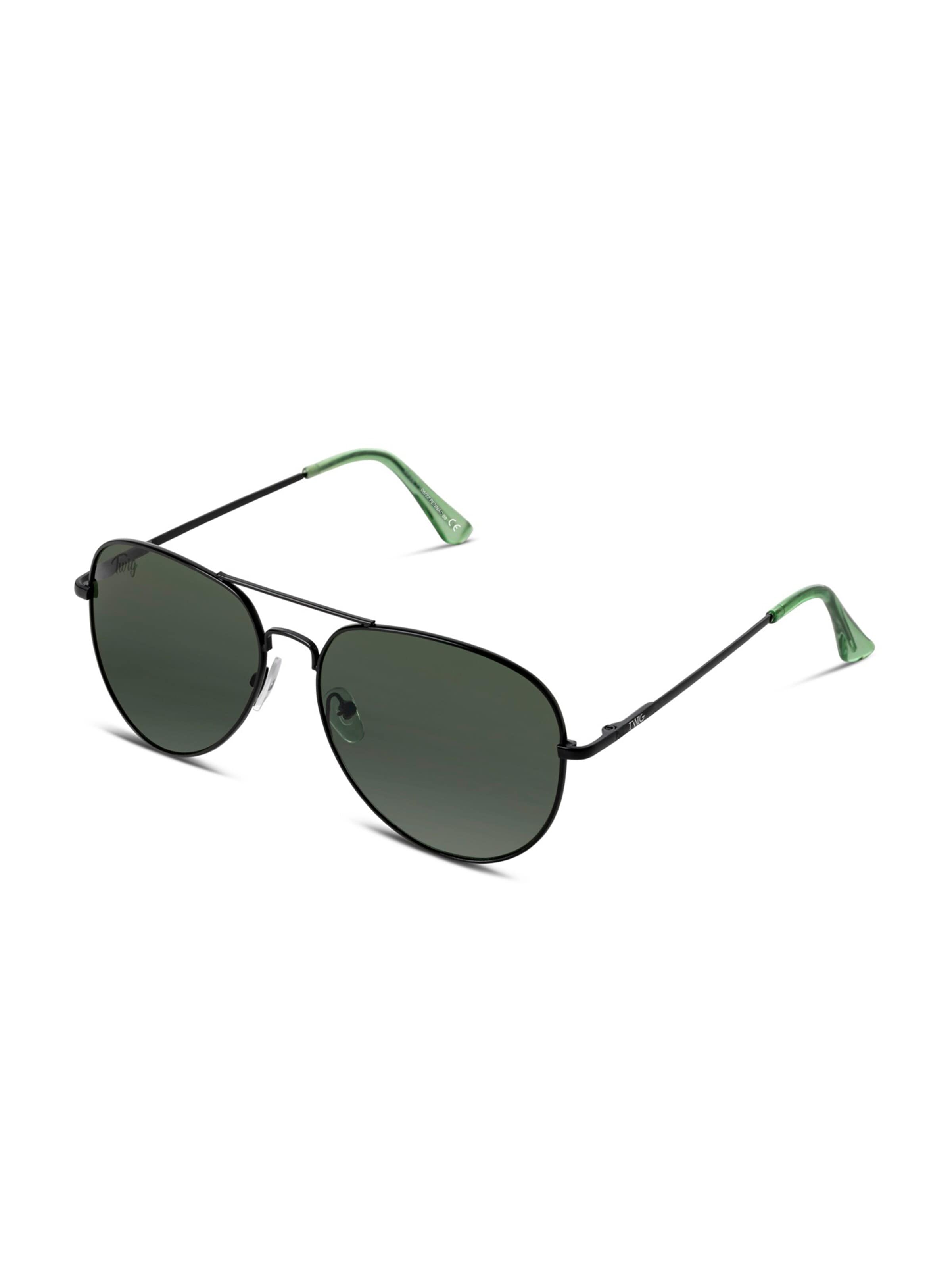 TWIG Concept Milano Okulary przeciwsłoneczne 'Pennac' w kolorze zielony: przód