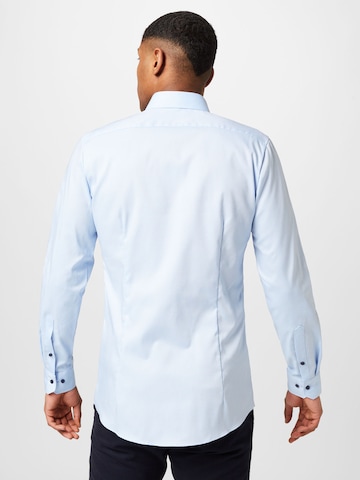 Coupe slim Chemise OLYMP en bleu