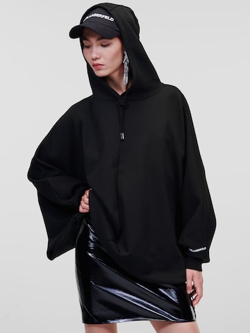 Karl Lagerfeld - Sudadera en negro: frente