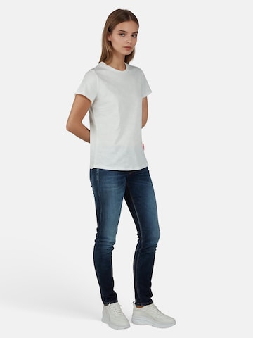 salzhaut Shirt 'TELGEN - UNI' in Wit
