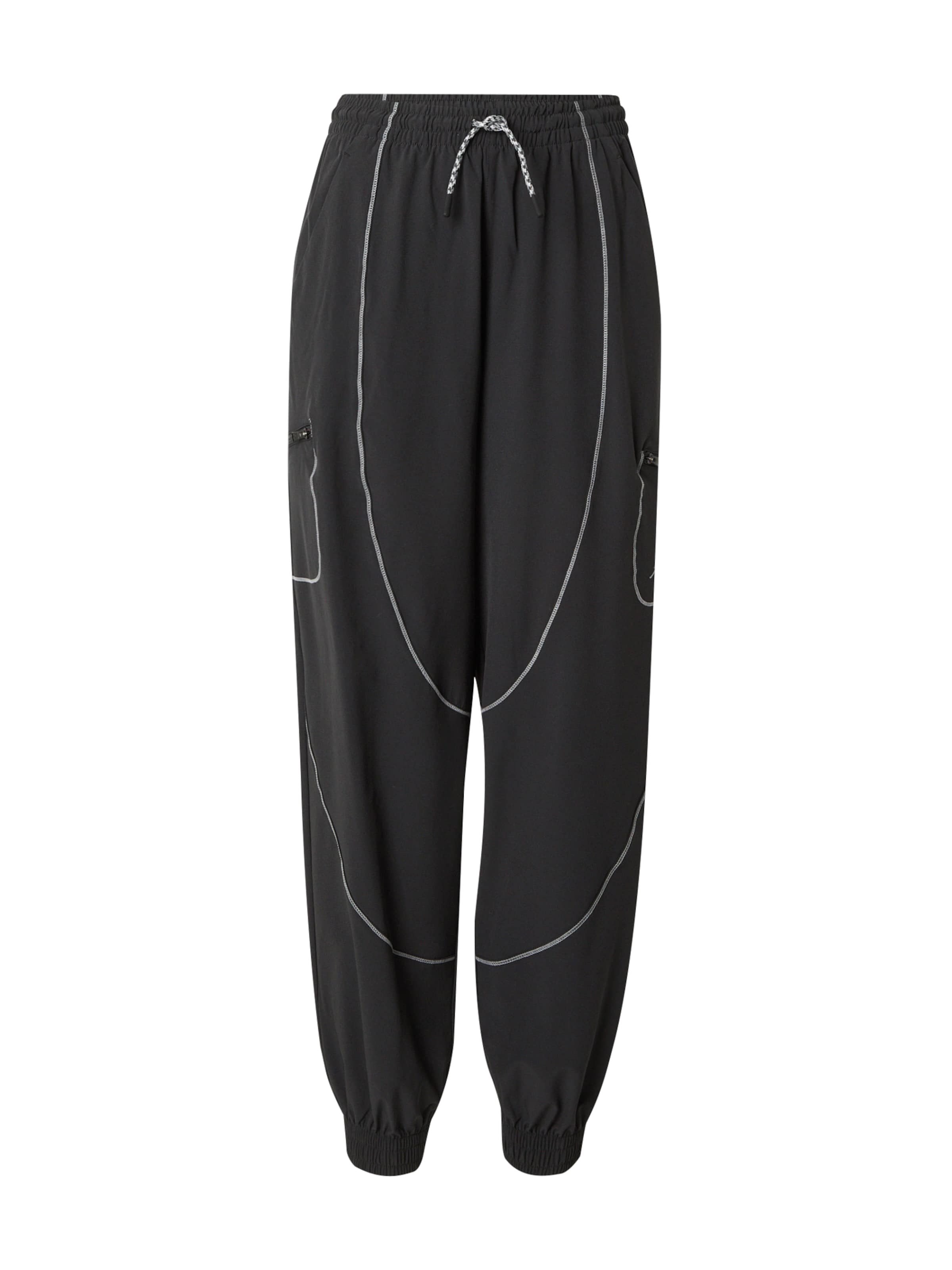 Jordan Loosefit Cargobyxa i svart: framsida