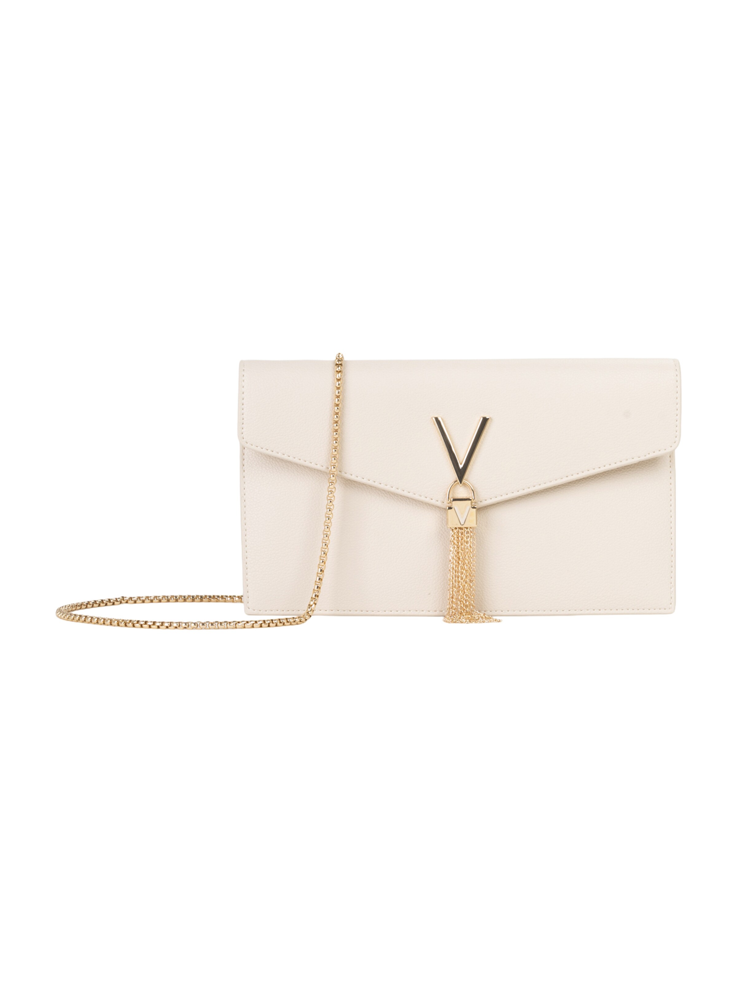 Pochette VALENTINO en beige : devant